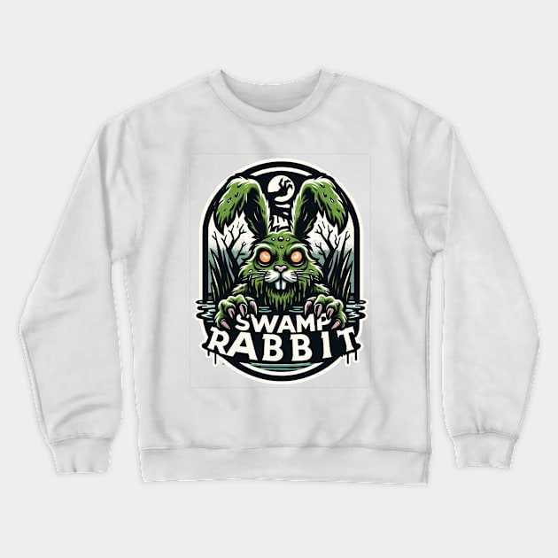 Swamp Rabbit Crewneck Sweatshirt by WolfeTEES